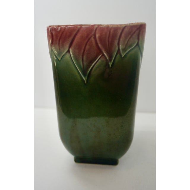 Ceramic Vintage Mid-Century Hull Art Pottery Vases - Set of 2 (Wildflower & Suave) For Sale - Image 7 of 9