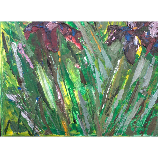 Natalia Vypritskaia, the Dance of the Irises, 2026, Acrylic and Oil on Canvas For Sale - Image 9 of 10