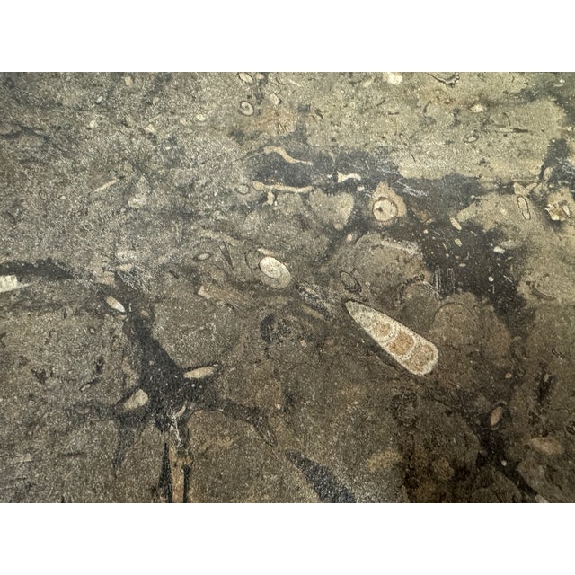 Stone Fossil Stone Nesting Coffee Tables, 1980s, Set of 2 For Sale - Image 7 of 18