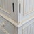 Ivory Beadboard Armoire/Media Cabinet For Sale - Image 8 of 12