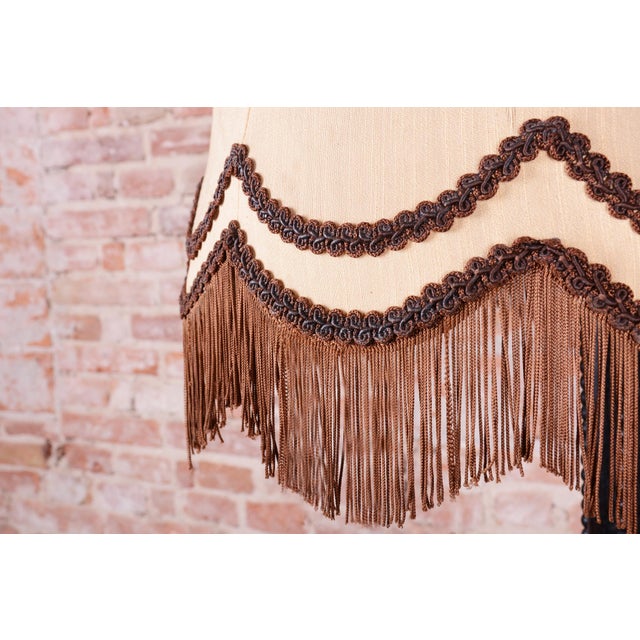 Art Deco Floor Lamp in Beech and Oak, Czech, 1910s For Sale - Image 9 of 14