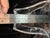 Late 20th Century Set of 3 Luigi Bormioli Italy Clear Crystal Triangle Serving Dishes For Sale - Image 5 of 7