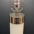 Modern 1970s Single Modernist Glass Table Lamp For Sale - Image 3 of 6