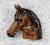 Vintage Western Ranch Horse and Colt Wall Hanging Sculpture, c. Late 20th Century - Pairs Nicely with Many Traditional &...