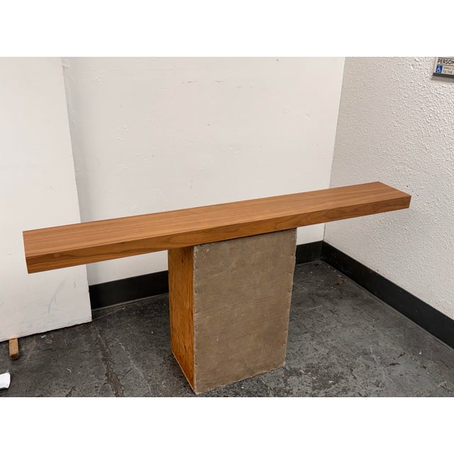 Contemporary Room & Board Float Walnut Wall Shelf For Sale - Image 3 of 12