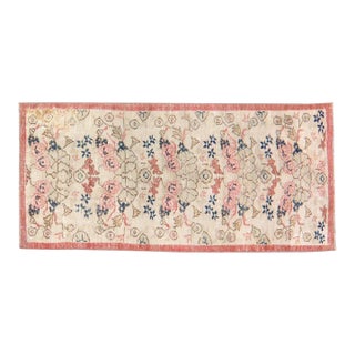 Vintage Turkish Anatolian Hand Knotted Wool Rug, 2'4''x5'9'' For Sale