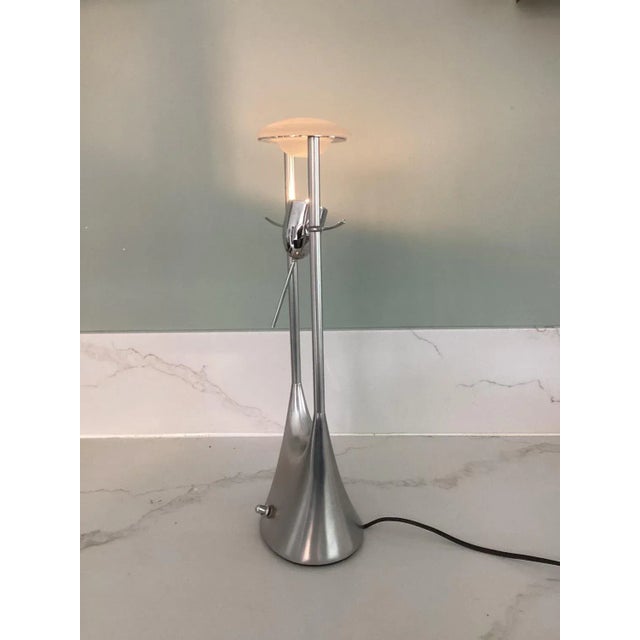 Marset Table Lamp by Carles Bermuda, Spain, in Very Good conditions. Designed 1980 to 1989 This piece has an attribution...