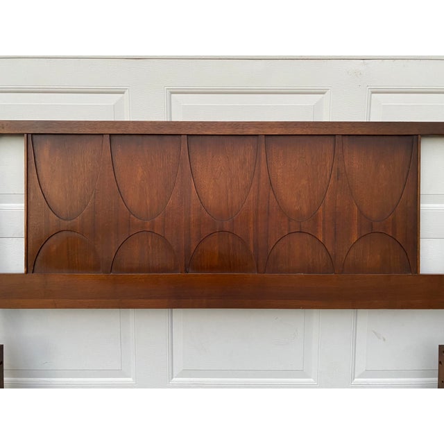 Mid Century Modern Broyhill Brasilia Full/Queen Headboard Chairish