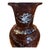 Beautiful vase with striking mother-of-pearl inlay. It features a baluster-shaped body with a flared, scalloped rim….a...