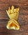 Design Gilt Bronze Brooch Chateau en Espagne by Line Vautrin For Sale - Image 4 of 11