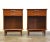 Lane Walnut Mid-Century Modern Nightstands- a Pair For Sale - Image 9 of 9