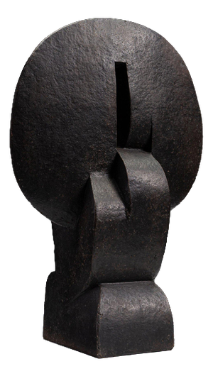 Cor Dam, Abstract Sculpture, Late 20th Century, Clay