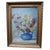 Impressionist of Flowers in a Blue Jug, 1920s, Oil Painting For Sale - Image 13 of 13