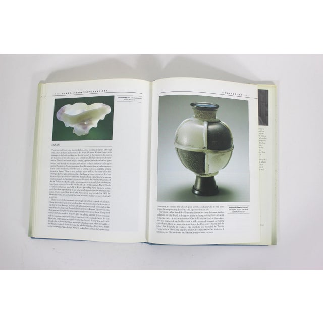 1989 Glass a Contemporary Art by Dan Klein Book Hardcover Hard Cover, Gift for Art Design Decor Lover, Bookshelf Styling For Sale - Image 9 of 9