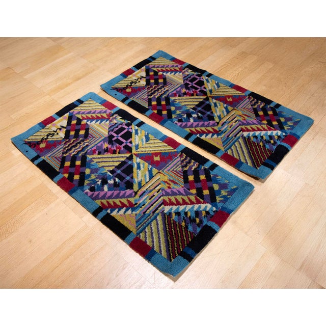 Wool Rugs from Missoni, 1980s, Set of 2 For Sale - Image 3 of 6