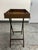 Folding Wood Butler’s Tray Table, Vintage For Sale - Image 4 of 12