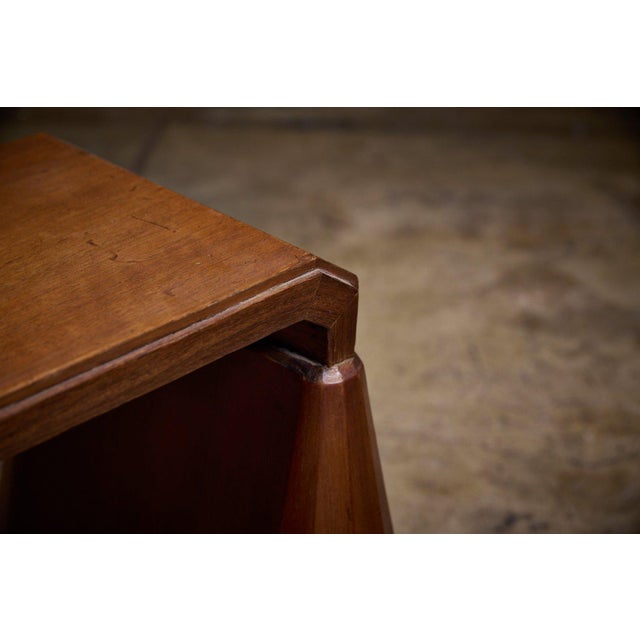 Czech Art Deco Stool, Ca. 1920 For Sale - Image 4 of 6