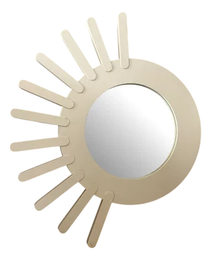 Occhio Model Wall Mirror by Albert Leclerc for Planula, 1960s