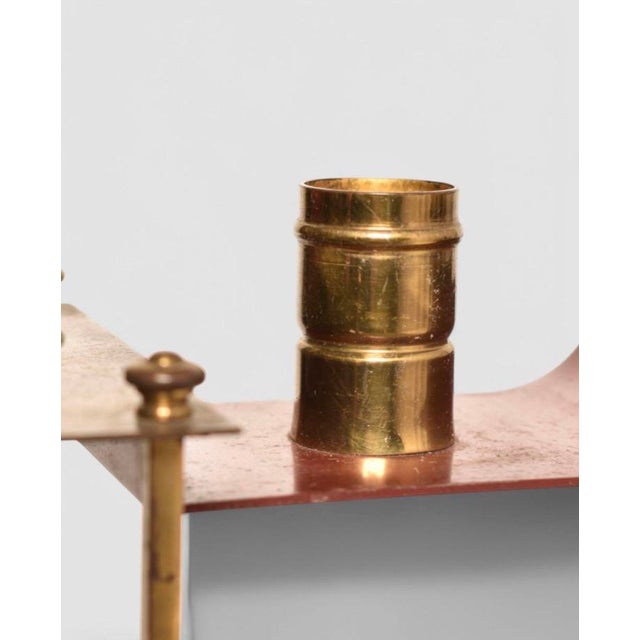 1950s 1950s Jacques Adnet (Attribution) Wall Sconces - a Pair For Sale - Image 5 of 6