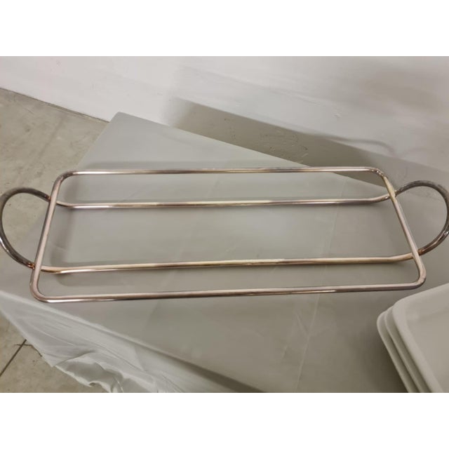 Vintage Pragma Series Appetizer Tray by Lino Sabattini, 1970s For Sale - Image 6 of 9