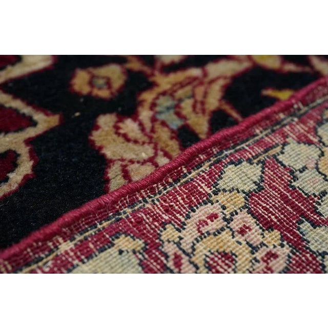 Antique Isfahan Rug 4'7'' x 7'10'' For Sale In New York - Image 6 of 8