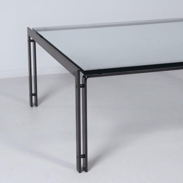 M1 Coffee Table in Bronze-Coloured Stainless Steel from Metaform, 1980s For Sale - Image 6 of 12