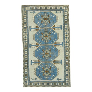 Turkish Vintage Rug 5'4" x 9'2" #20569 For Sale