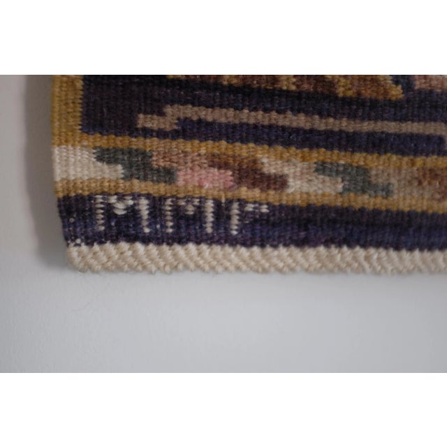 Mid-Century Modern Large Tapestry "Medaljongerna" by Märta Måås Fjetterström For Sale - Image 3 of 6