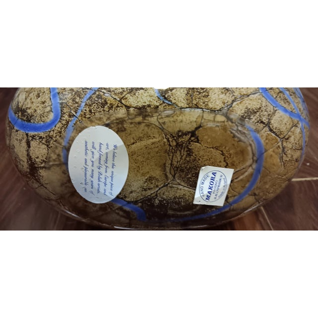 1970s 1970s Handmade Makora Krosno Vase For Sale - Image 5 of 5