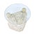 Pair of Tessellated Mactan Stone Side Tables With New Round Glass Tops For Sale - Image 6 of 13