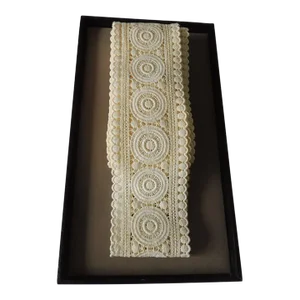 Vintage Natural Color Thick Lace-Like Decorative Trim