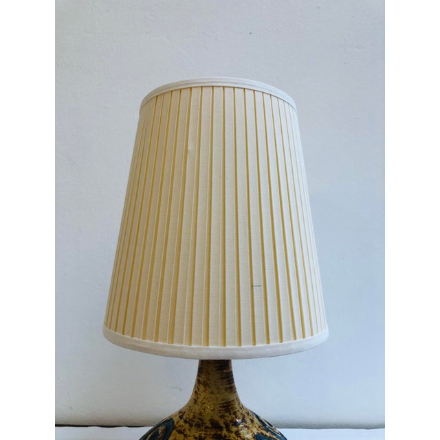 Mid-Century Modern Mid-Century Danish Ceramic Table Lamp by Arne Finne Nielsen for Søholm Ceramic, 1960s For Sale - Image 3 of 11