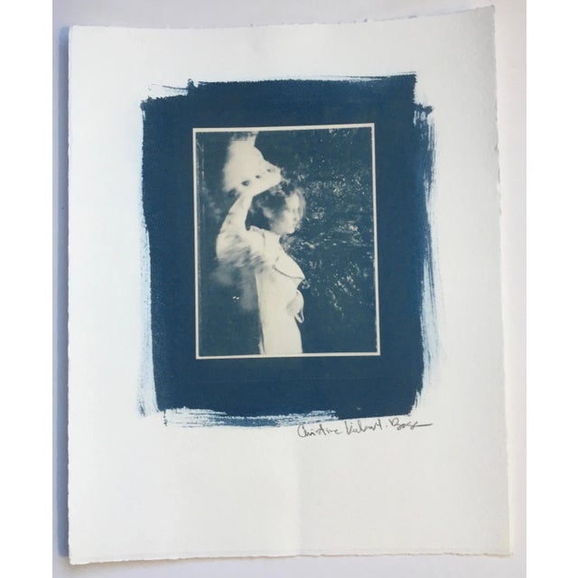 Cyanotype “Vanderbilt Gates - Conservatory Gardens New York City” 1995 Pinhole Photograph by CKBoss For Sale - Image 4 of 4