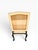 Kreiss Kreiss Cream Leather Chippendale Style Armchairs – Pair For Sale - Image 4 of 15