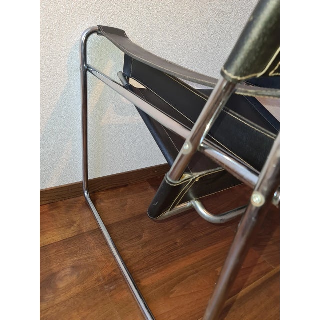 Wassily Club Chair by Marcel Breuer for Gavina, 1972 For Sale - Image 13 of 18