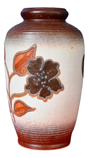 Large Bohemian Style Vase from Bay Keramik, 1960s