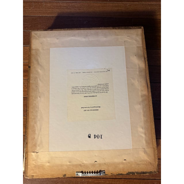 Salvador Dalí “Immortals of Art” Etchings – Set of 4 Framed Prints – Giltwood Frames – 20th Century Surrealism For Sale - Image 10 of 11