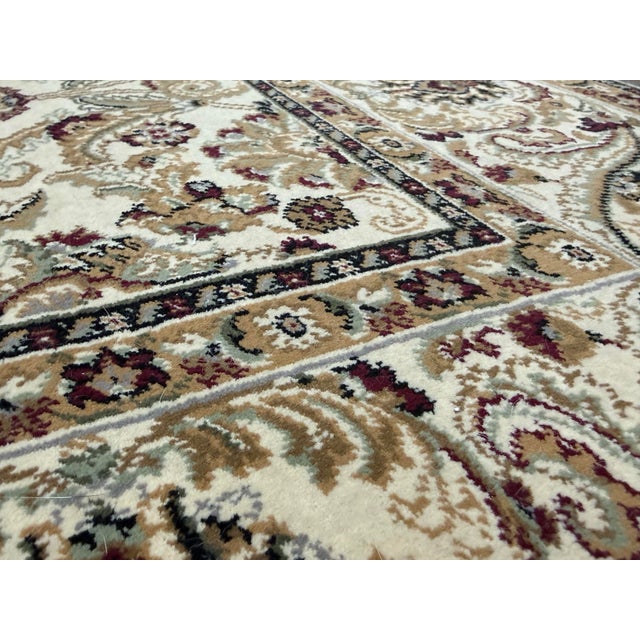 Textile 3ft 11in X 5ft 3in Kenneth Mink Infinity Persian Ivory Area Rug For Sale - Image 7 of 12