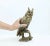 Late 20th Century Vintage Brass Owl Figurine For Sale - Image 4 of 12