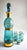 A spectacular modernist liquor set consisting of a bottle and five matching glasses, from Empoli in the Tuscany region of...