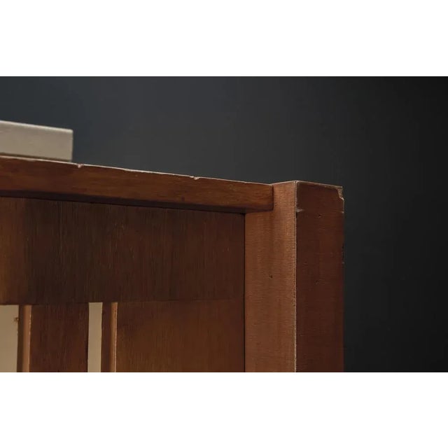 Modern Organic Architectural Wooden Lamps, Set of 2 For Sale - Image 14 of 18