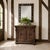 A striking 19th century Renaissance Revival mirror, hand-carved in oak with a beautifully pierced openwork frame and...