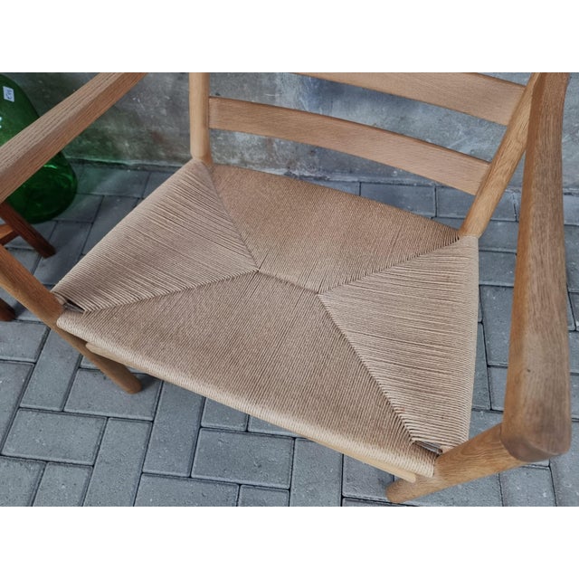 Danish CH44 Easy Chair in Oak by Hans Wegner for Carl Hansen & Søn, 2000s For Sale - Image 12 of 18