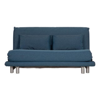 Multy Fabric Three Seater Sofa Bed in Blue from Ligne Roset For Sale