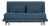 Multy Fabric Three Seater Sofa Bed in Blue from Ligne Roset For Sale