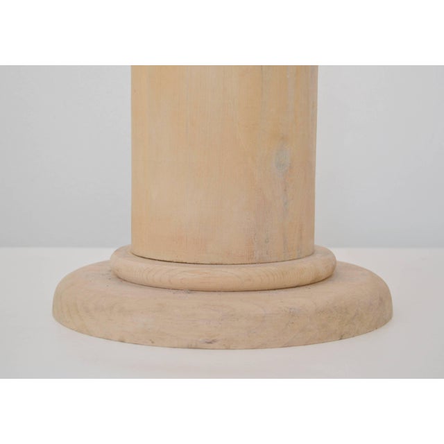 MidCentury Turned Wood Candlestick Floor Lamp Chairish