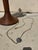 Brown Vintage Pencil Reed Rattan Palm Tree Floor Lamp For Sale - Image 8 of 8