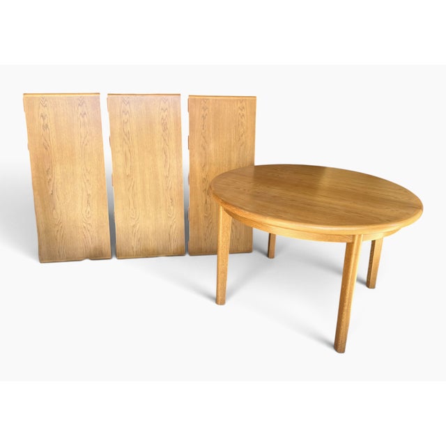 1960s Sorø Stole Danish Modern Teak Extendable Dining Table With 3 Leaves For Sale - Image 11 of 17