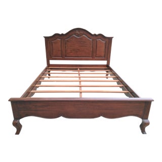 Queen Size English Traditional Inspired Bedframe For Sale