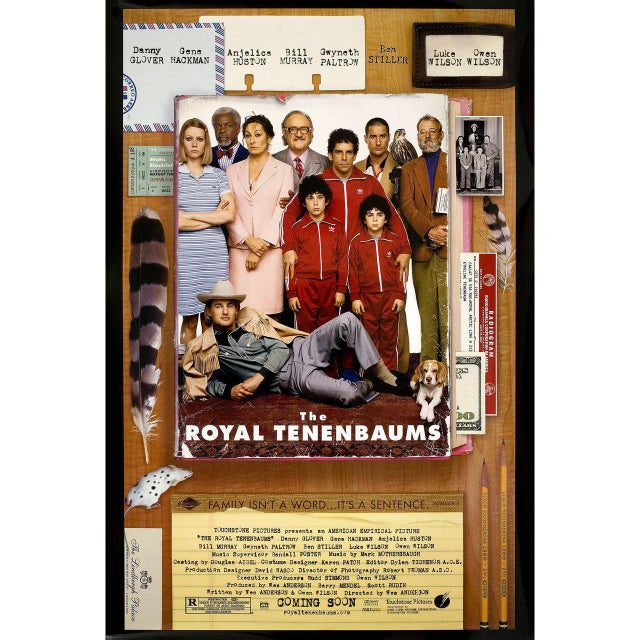 The Royal Tenenbaums 2001 U S One Sheet Film Poster Chairish